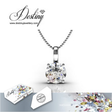 Destiny Jewellery Crystal From Swarovski Solitaire Pendant & Necklace